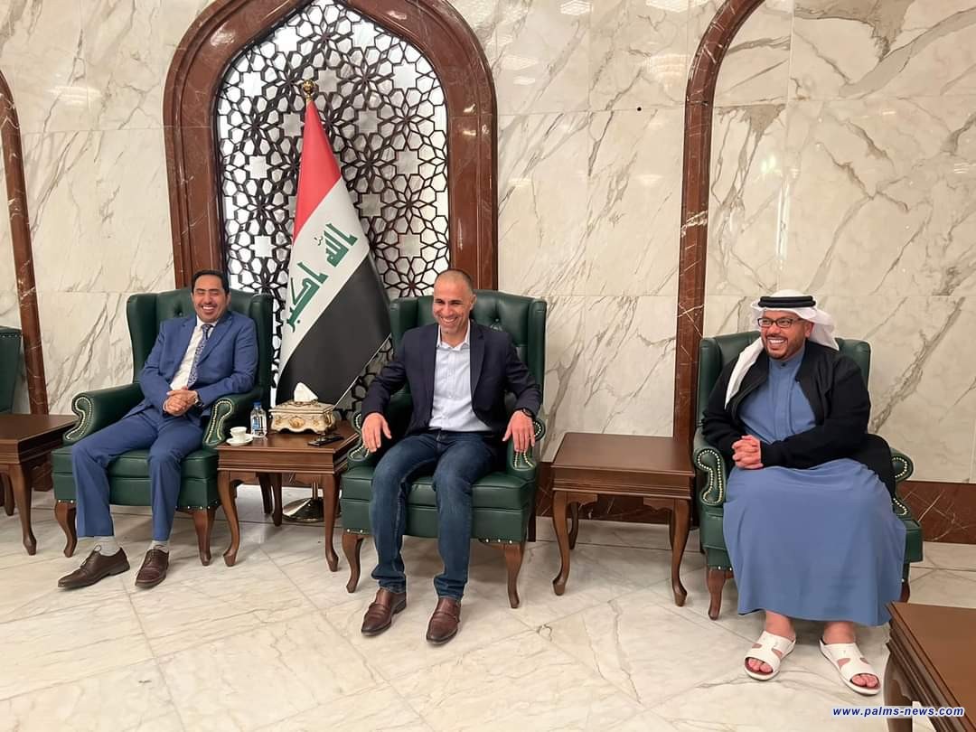 نائب رئيس الاتحاد الإماراتي يصل البصرة